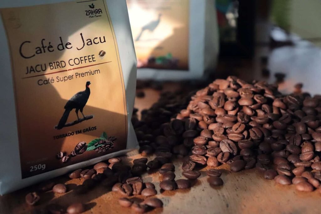 Jacu bird coffee